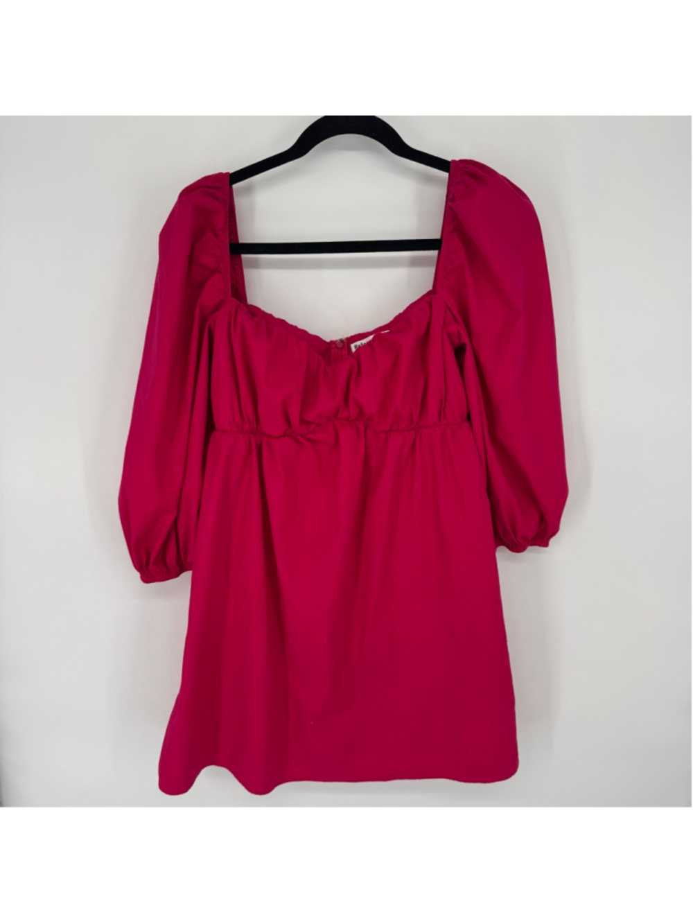 Reformation Corvette Pink Farley Mini Babydoll Dress Size 6 - Picture 2 of 10
